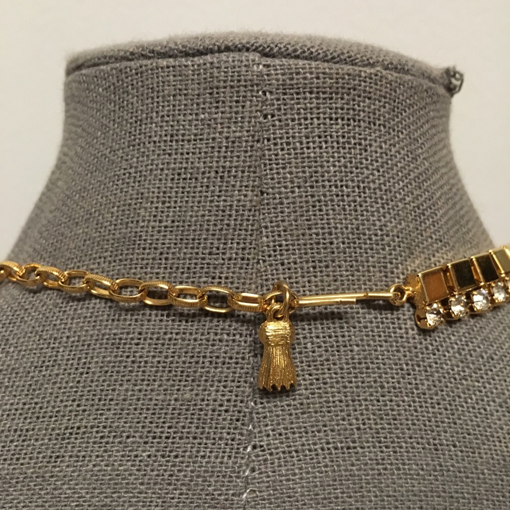 Stunning Vintage Rhinestone Necklace - Picture 5 of 7